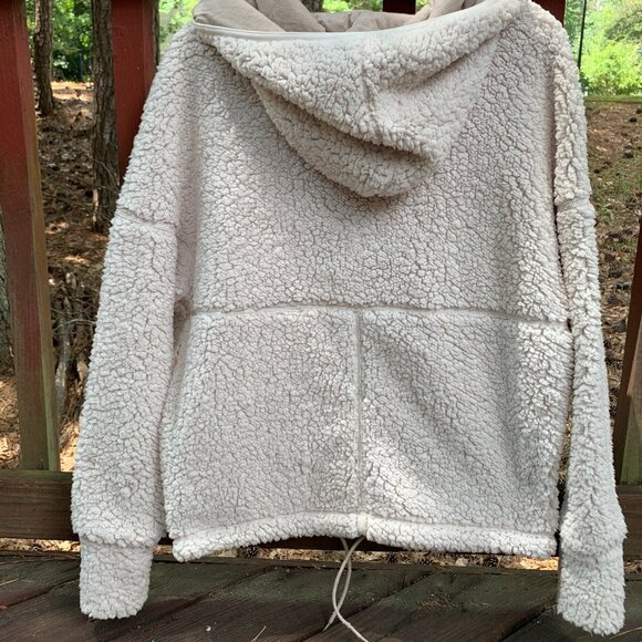 Prana Polar Escape Jacket - sherpa fleece with hood - Picture 10 of 11